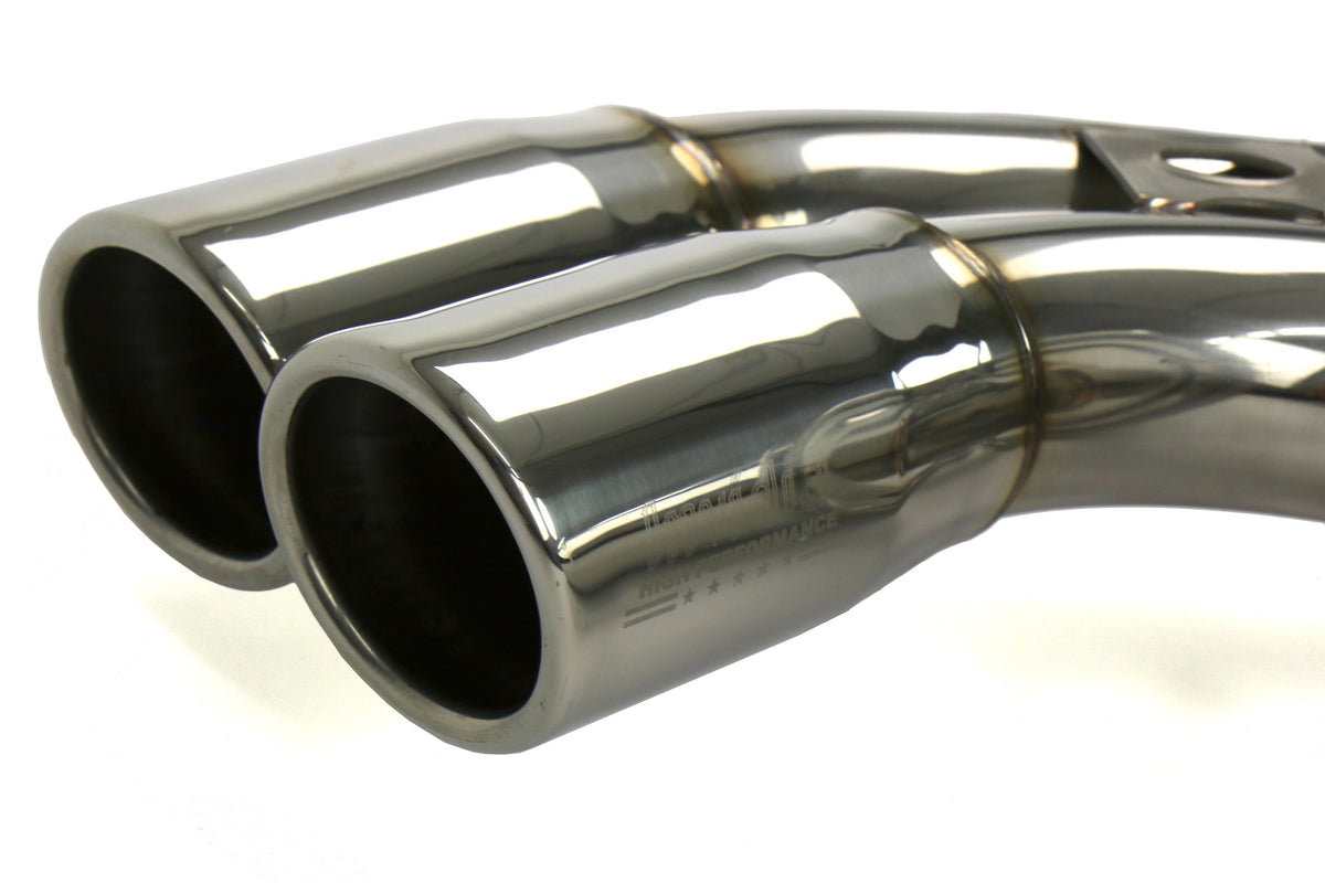 Invidia 05-08 VW Golf GTI Q300 Rolled SS Tip Cat-Back Exhaust - HS05GF5G3S