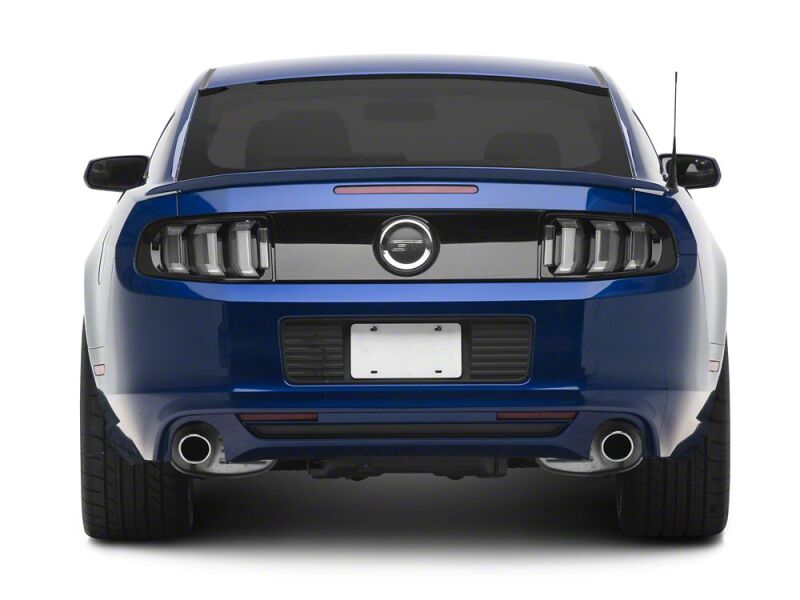 Raxiom 13-14 Ford Mustang CXR Series LED Tail Lights- Black Housing- Smoked Lens - 441705 - close-up view 7