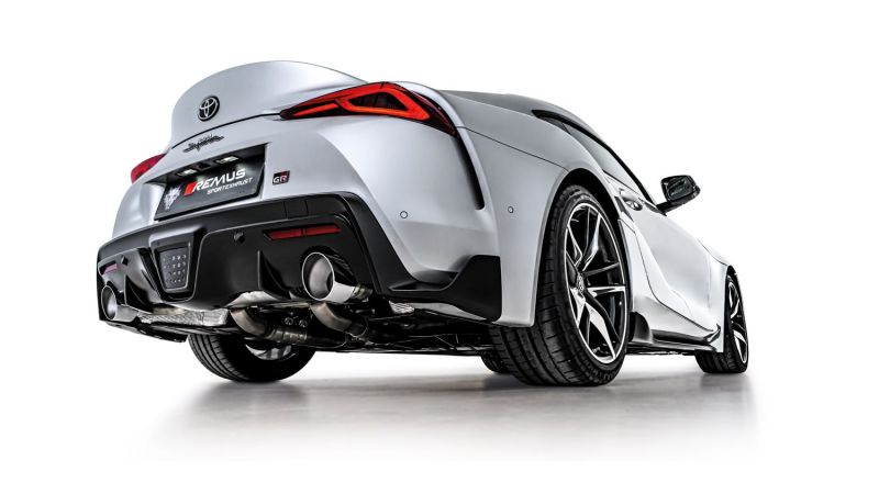 Remus 2019 Toyota GR Supra 3.0L Turbo (R6 B58B30C w/GPF) Race Axle Back Exhaust - 904519 1580SG by Remus