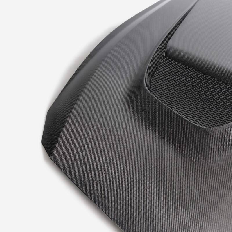 Anderson Composites 2024 Ford Mustang Type-GTD Double Sided Carbon Fiber Hood - AC-HD24FDMU-GTD-DS