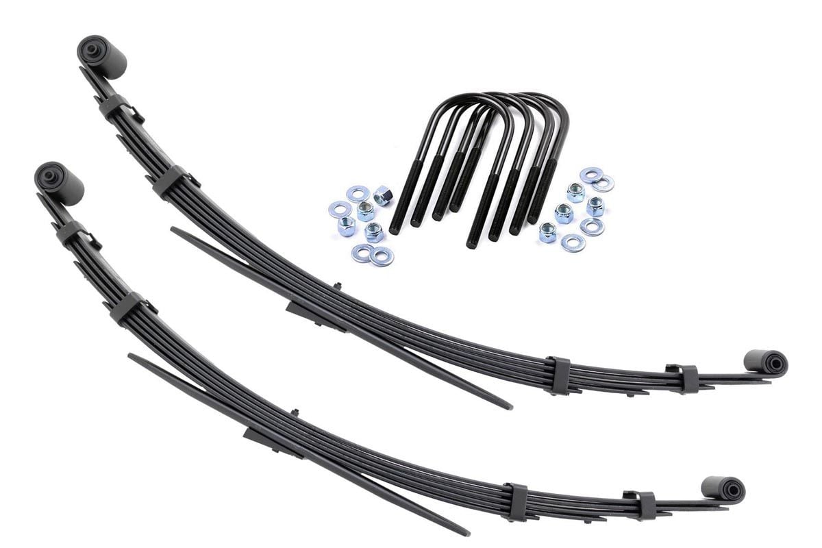 Rear Leaf Springs | 3&quot; Lift | Pair | Jeep Grand Wagoneer/J10 Truck/J20 Truck/Wagoneer 4WD