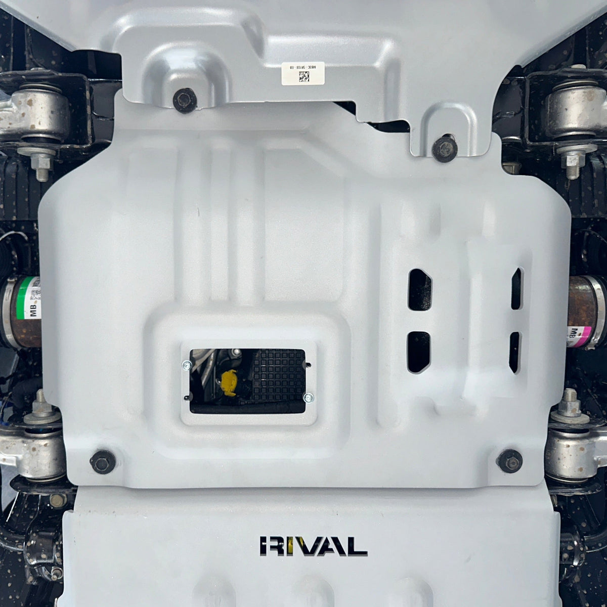 Rival 2024-2025 Ford Ranger Aluminum Engine Skid Plate - 2333.1885.1.6
