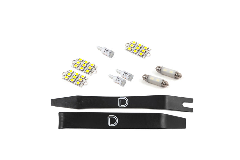 Diode Dynamics 09-14 Dodge Challenger Interior LED Kit Cool White Stage 2 - DD0624