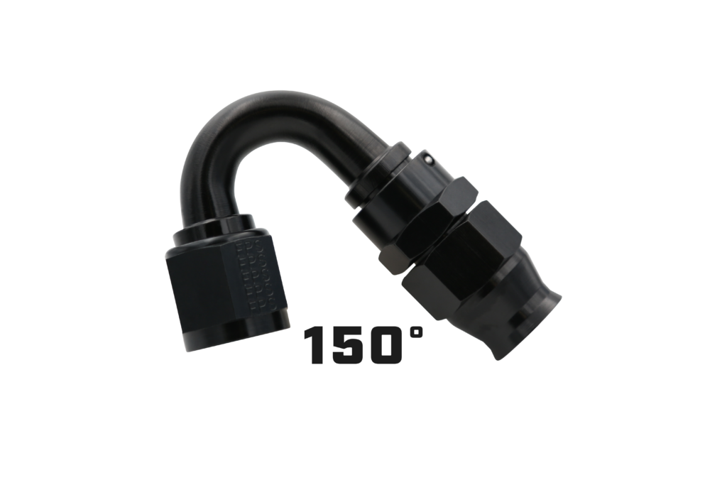 Aeromotive PTFE Hose End - AN-12 - 45 Deg - Black Anodized - 15360