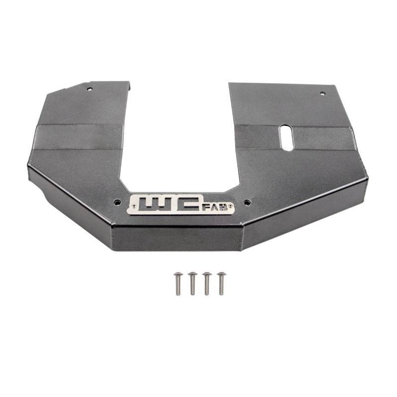 Wehrli 10-24 Cummins Fabricated Aluminum Engine Cover - Flat Black - WCF100730-FB
