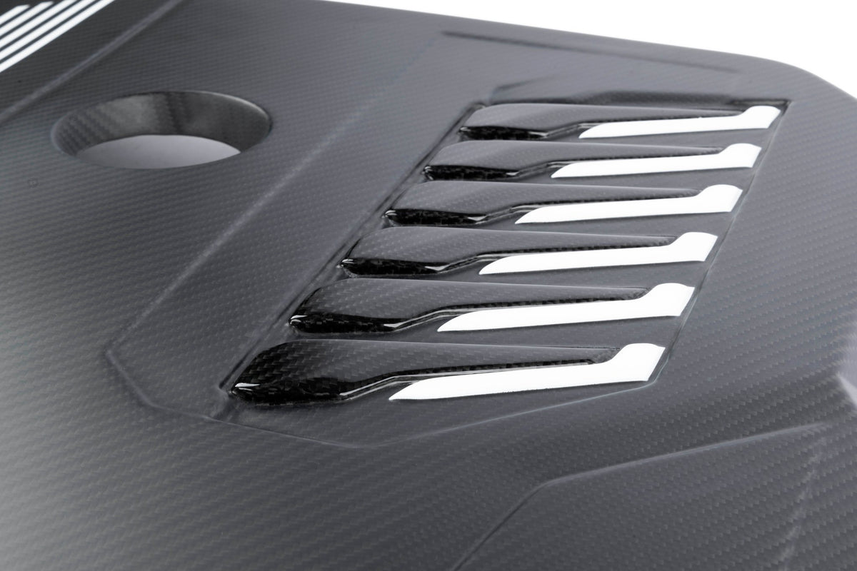 Dinan - Matte Carbon Fiber Engine Cover - 2020-2026 BMW B58D - D590-0004