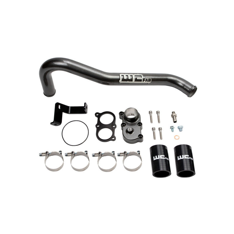Wehrli 06-10 GM Duramax LBZ/LMM Thermostat Housing Kit - Sparkle Bomber Orange - WCF100420-SBO
