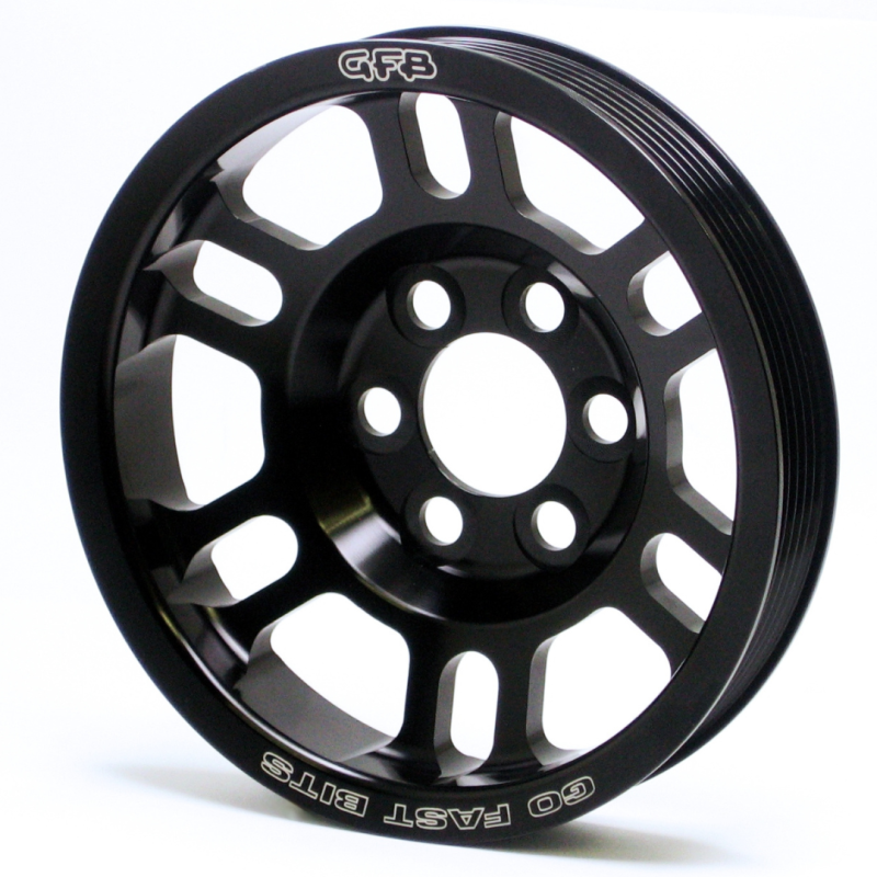 GFB 06-08 Volkswage/Audi 2.0T Super Lightweight Non-Underdrive Crank Pulley Suits - 2012 for 2006-2016 Audi A3 - detail view