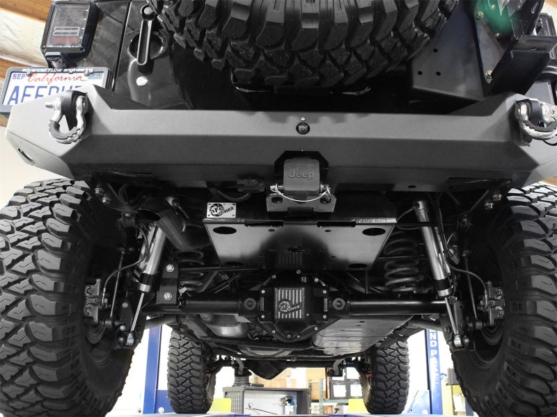 aFe Power Cover Glide Guard On Board Compressor Mount 07-14 Jeep Wrangler JK V6 3.6L-3.8L - 46-79001