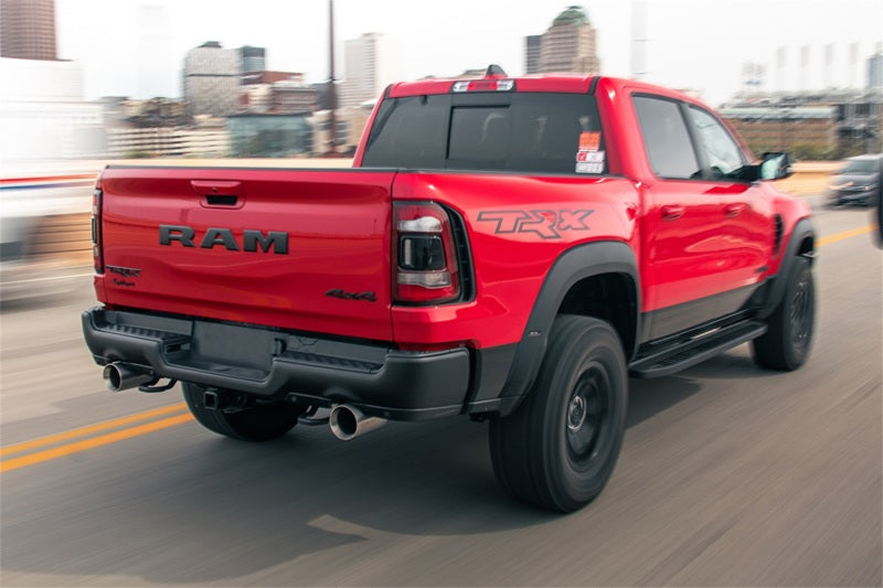 Corsa 2021-2024 Dodge Ram TRX Crew Cab Baja Catback Exhaust Dual Rear Satin Tip - 21190