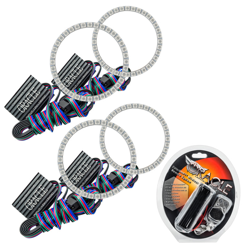 Oracle Nissan 370 Z 09-20 Dual Halo Kit - ColorSHIFT SEE WARRANTY - 2380-330