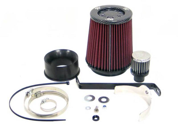 K&N Performance Intake Kit VW BEETLE 1.8L 20V TURBO L4 150BHP - 57-0432 for 2001-2005 Volkswagen Beetle - front view
