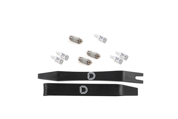 Diode Dynamics 10-14 Subaru Legacy Interior LED Kit Cool White Stage 2 - DD0540 for 2012 Subaru Legacy - front view
