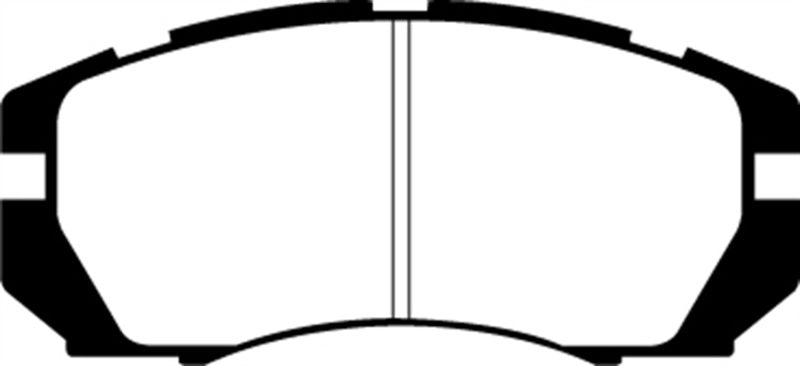 EBC 95-96 Subaru Impreza 2.2 Yellowstuff Front Brake Pads - DP4966R