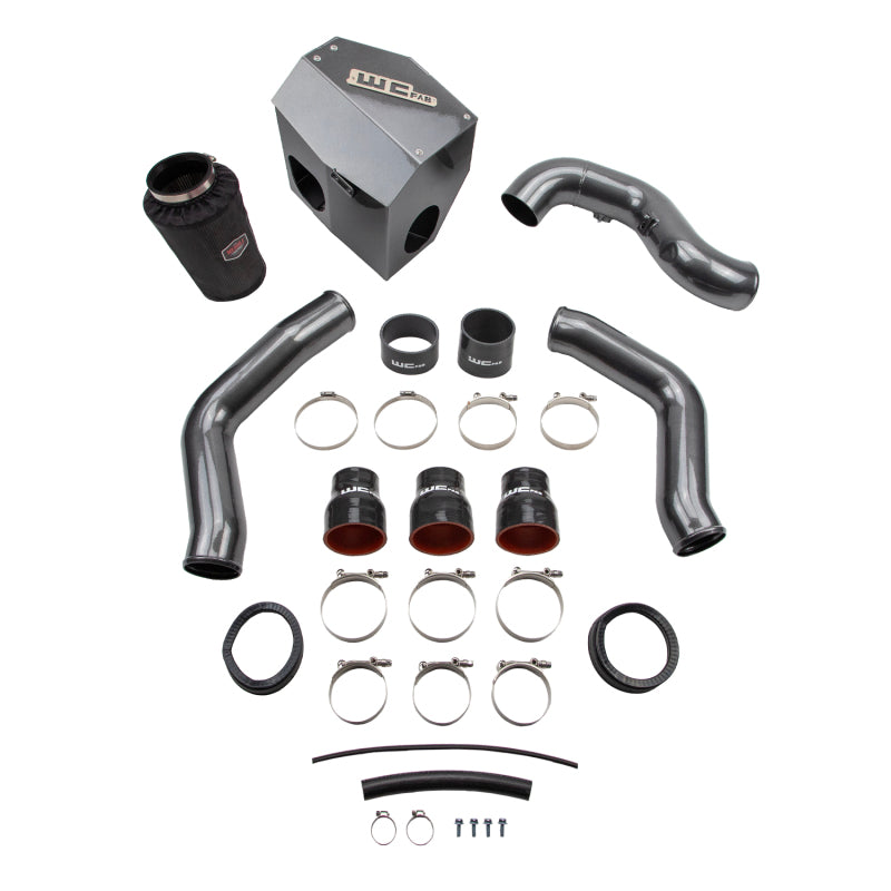 Wehrli 13-18 Cummins 6.7L High Flow Intake Bundle Kit Stage 2- Cat Yellow - WCF100447-CAT