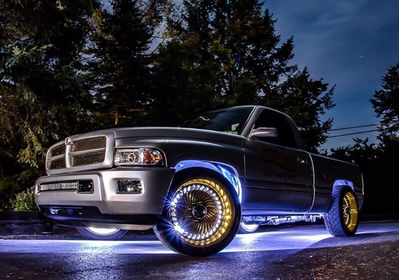 Oracle LED Illuminated Wheel Rings - ColorSHIFT - 15in. - ColorSHIFT No Remote SEE WARRANTY - 4210-334