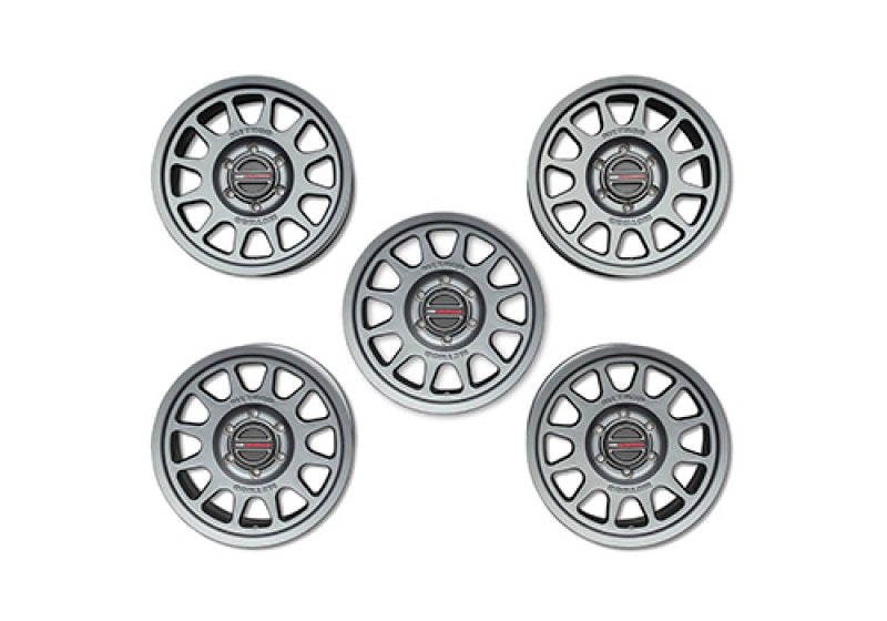 Ford Racing Bronco 17x8.5in Method Wheel &amp; Center Cap - Gray - M-1007K-M1785KG
