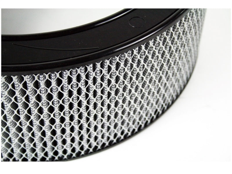 aFe MagnumFLOW Air Filters Round Racing PDS A/F RR PDS 14OD x 11ID x 5H IN with E/M - 18-11428