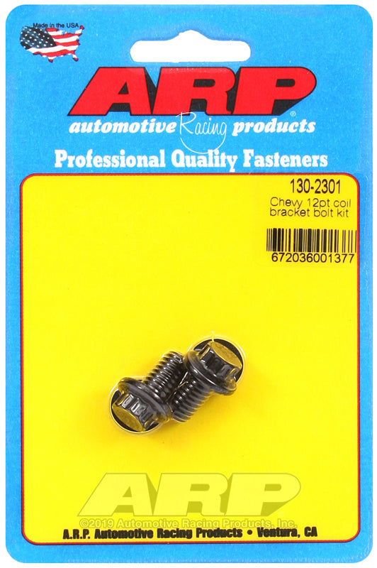 ARP Chevy 12pt Coil Bracket Bolt Kit - 130-2301