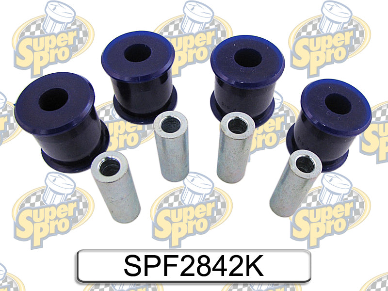 SuperPro - Front Control Arm Front Upper Bushing Kit - SPF2842K for 1984-2001 Jeep Cherokee - angle view