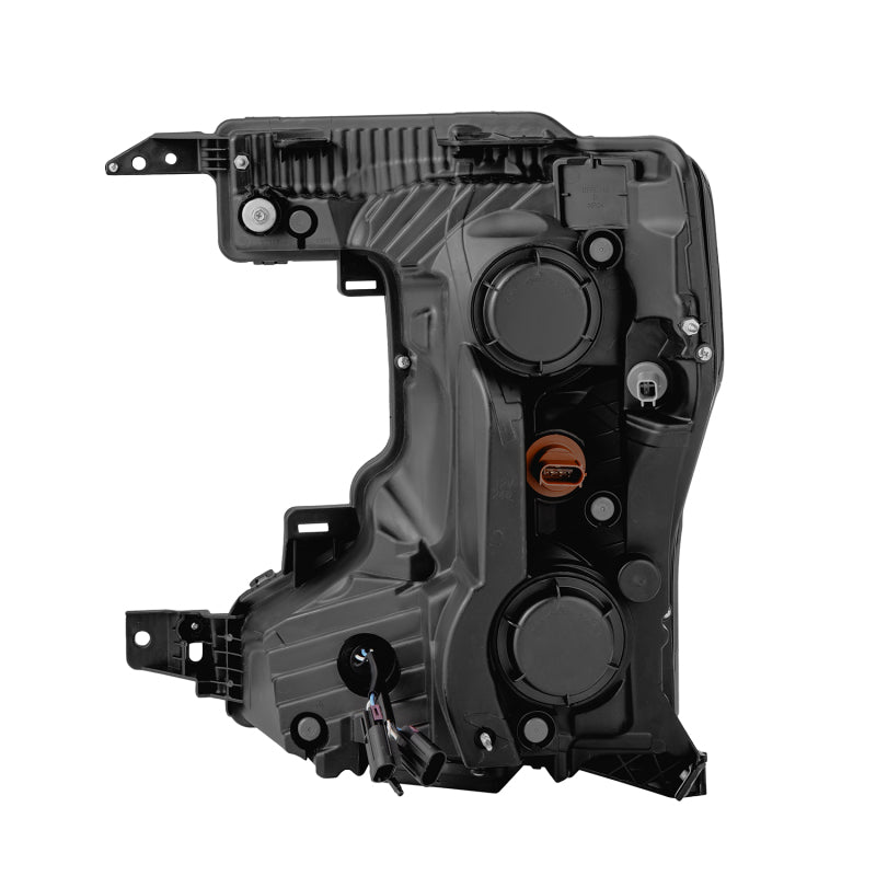 AlphaRex 20-22 Ford F150 Pro-Series Projector Headlights Black w/ Activation Light / Seq. Sig. / DRL - 880344