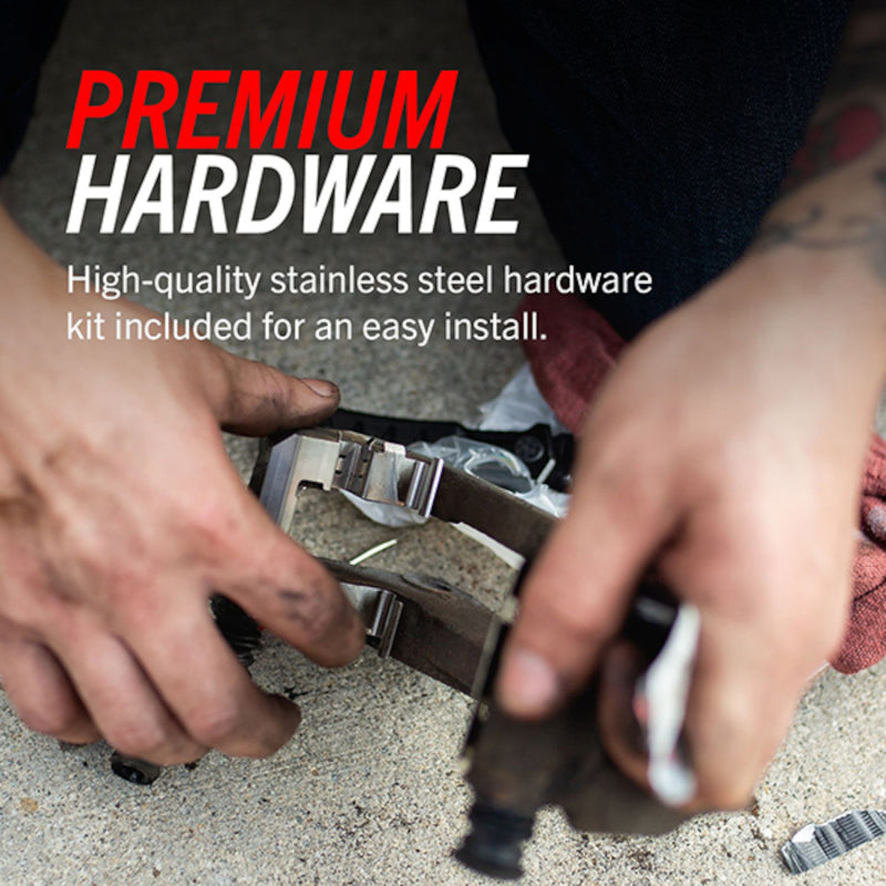 Power Stop 15-19 Ford Mustang Front Z26 Extreme Street Brake Pads w/Hardware - Z26-1784