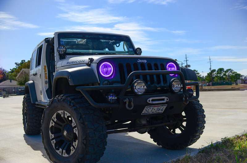 Oracle 07-16 Jeep Wrangler JK SMD HL - ColorSHIFT w/ BC1 Controller SEE WARRANTY - 7079-335