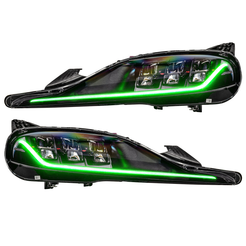 Oracle 20-21 Toyota Supra GR RGB+A Headlight DRL  Kit - ColorSHIFT w/ Simple Controller SEE WARRANTY - 1400-504