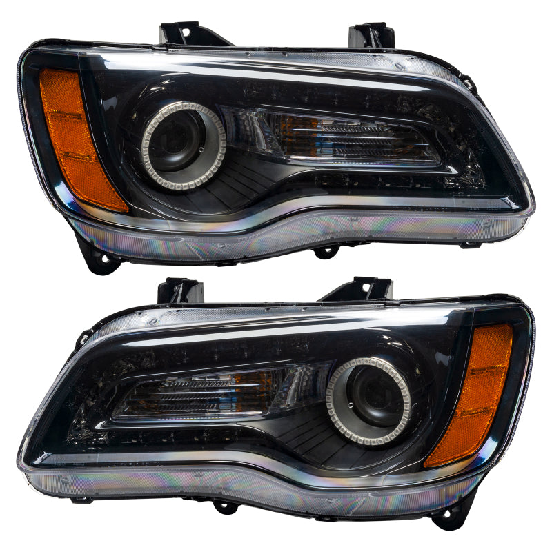 Oracle 11-14 Chrysler 300C SMD HL - Black - NON HID - ColorSHIFT w/ 2.0 Controller SEE WARRANTY - 7729-333