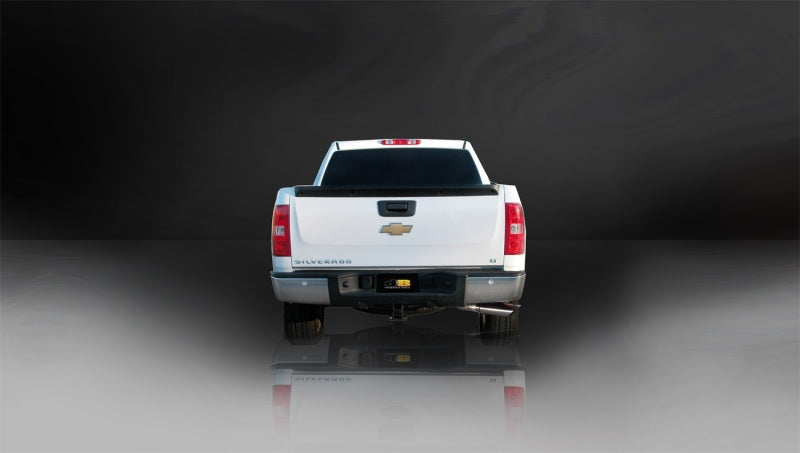 Corsa 2007-2008 Chevrolet Silverado Crew Cab/Short Bed 1500 5.3L V8 Polished Sport Cat-Back Exhaust - 24259
