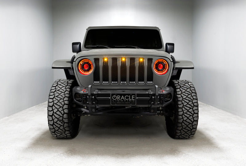 Oracle Oculus Bi-LED Projector Headlights for Jeep JL/Gladiator JT - w/ BC1 Controller SEE WARRANTY - 5839-335