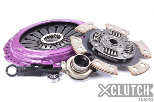 XClutch 15-21 Subaru WRX STi Base 2.5L Stage 2 Sprung Ceramic Clutch Kit - XKSU24001-1B for 2004-2014 Subaru Impreza - front 