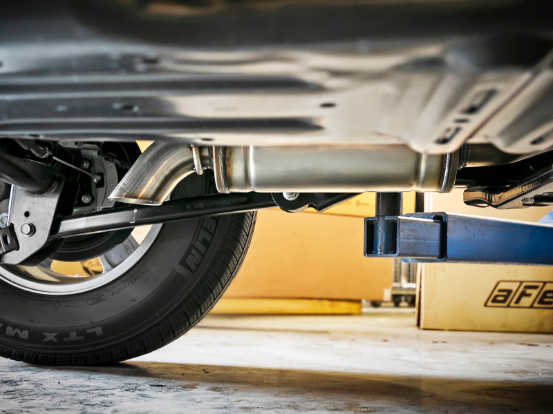 aFe Rock Basher 2.5in 409SS Cat-Back Exhaust System 18-21 Jeep Wrangler (JL) V6 3.6L - 49-48074