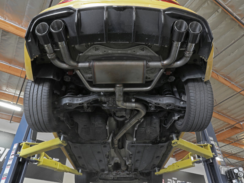 aFe MACHForce XP 3in-2.5in 304SS Exhaust Cat-Back 15-20 Audi S3 L4-2.0L (t) - Polished Tips - 49-36442-P