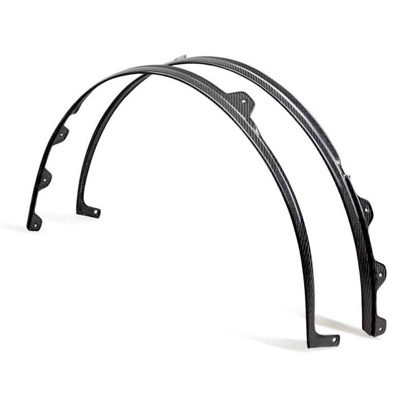 Anderson Composites 21-22 Ford Mustang Mach 1 Carbon Fiber Front Fender Extension - AC-FE21FDMUM1 by Anderson Composites - an
