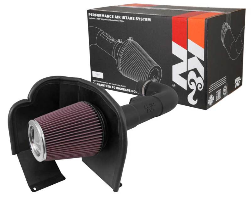 K&N 2014 CHEVROLET/GMC Silverado & Sierra V6 4.3L Performance Air Intake System - 57-3085