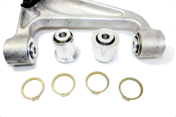 SPL Parts 2008+ Nissan GTR (R35) Rear Upper Arm Monoball Bushings - SPL RUAB R35 for 2009-2024 Nissan GT R - front view