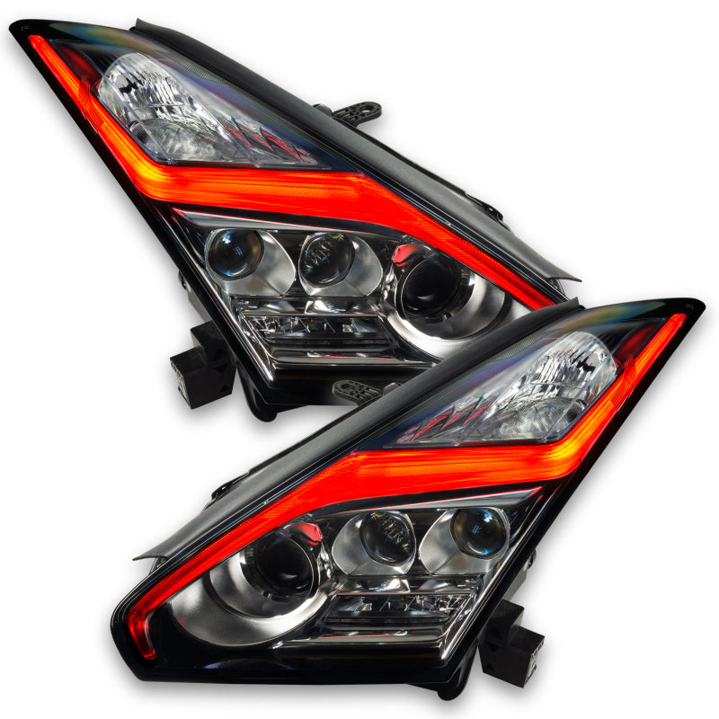 Oracle 1521 Nissan GTR RGB+W (Lightning Bolt) Headlight DRL Upgrade Kit ColorSHIFT 2 SEE WARRANTY - 1283-333