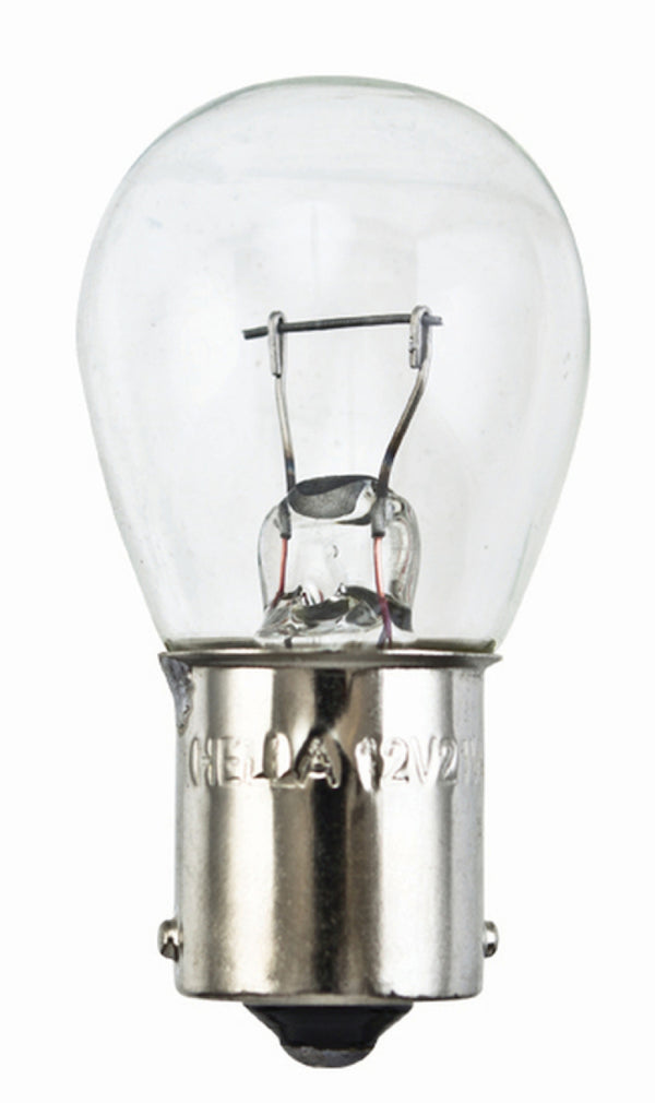 Hella Bulb 7506 12V 21W Ba15S S8 (2) - 7506TB for 1996-2014 Audi A4 - front view