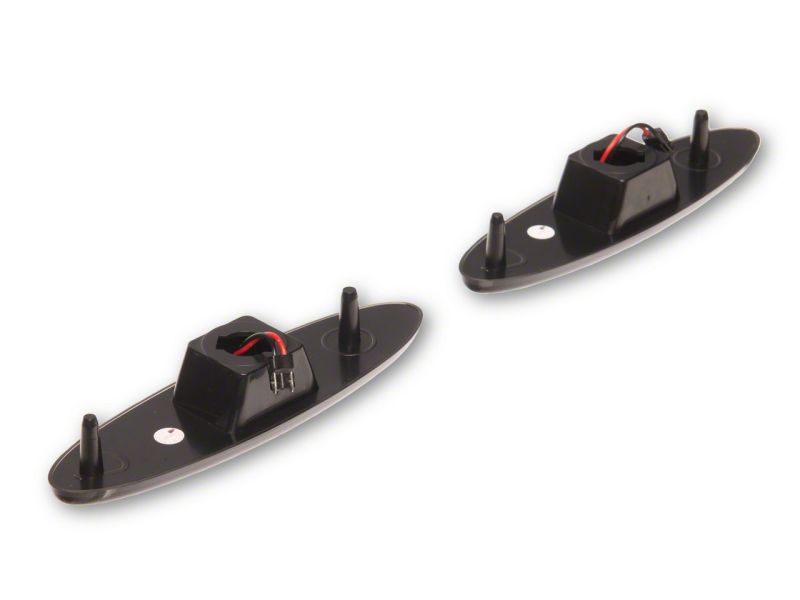 Raxiom 97-04 Chevrolet Corvette C5 Axial Series LED Rear Side Markers- Smoked - CV4596