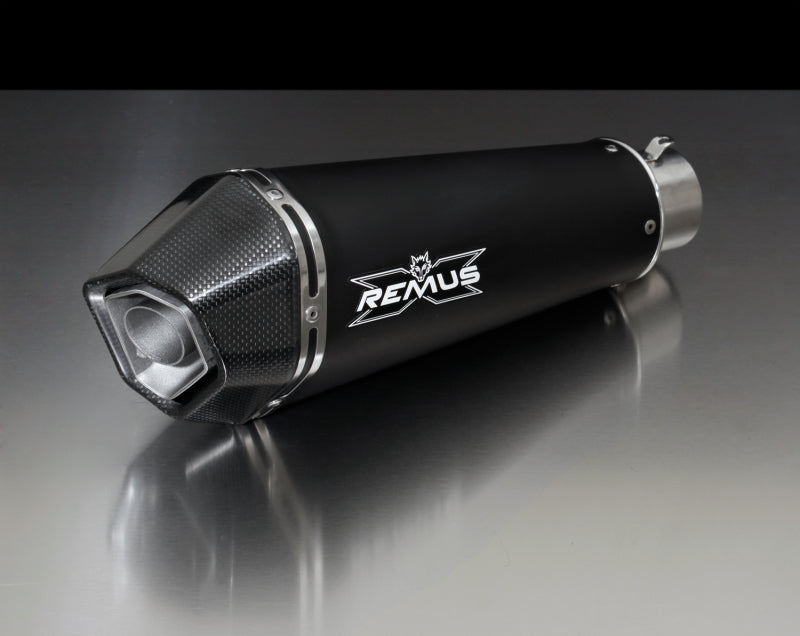Remus 2013+ Triumph Street Triple 675 Hypercone Black Slip On - 6782 914513