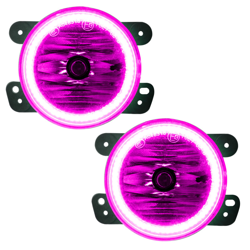 Oracle Lighting 11-13 Jeep Grand Cherokee Pre-Assembled LED Halo Fog Lights -Pink - 7742-009