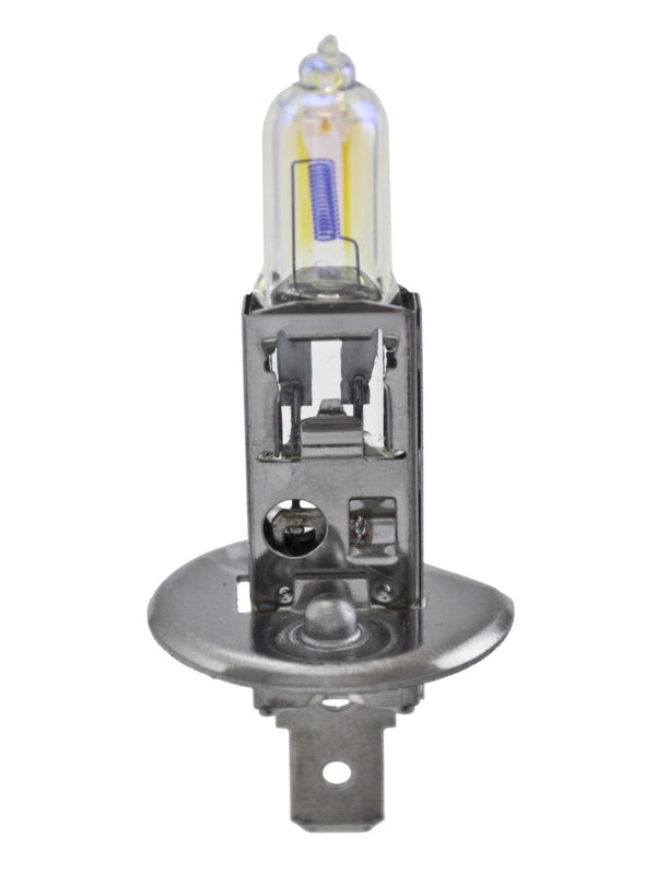 Hella H1 12V 100W Yellow Star Halogen Bulb - H83115061 for 1986-1999 BMW 3 Series - front view