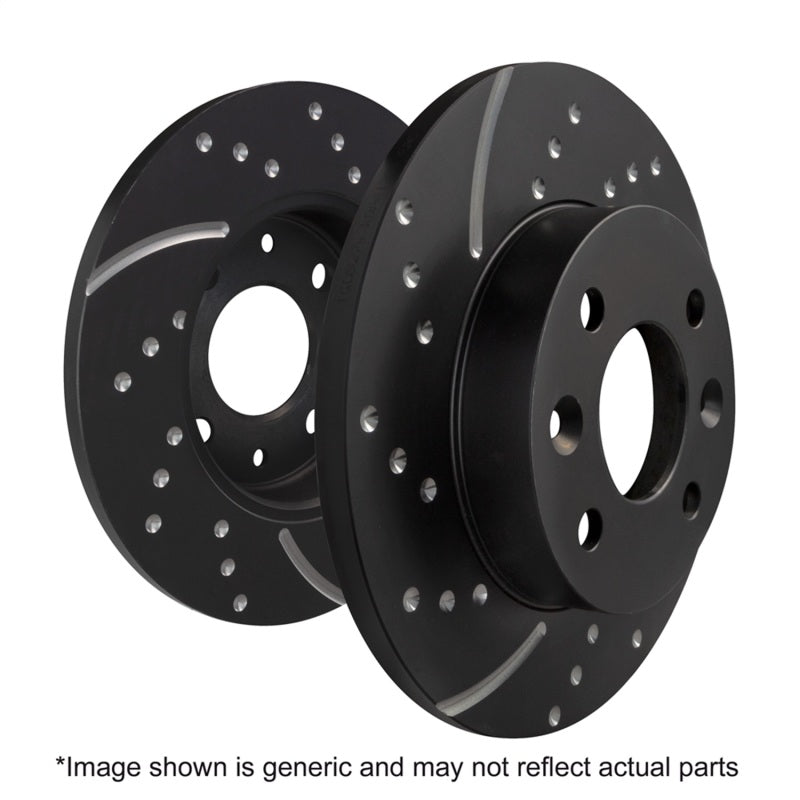 EBC 91-97 Infiniti G20 2.0 GD Sport Rear Rotors - GD7358 for 1991-2002 INFINITI G - installed view