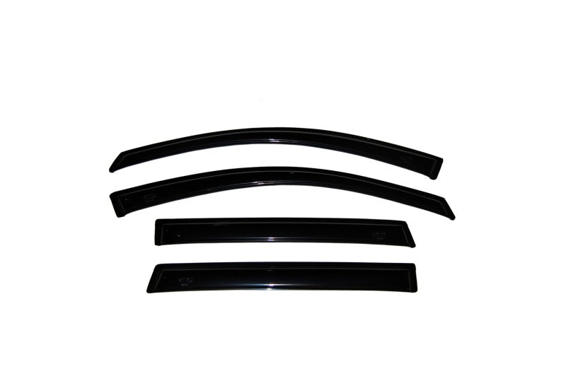 AVS 00-05 Toyota Echo Ventvisor Outside Mount Window Deflectors 4pc - Smoke - 94354