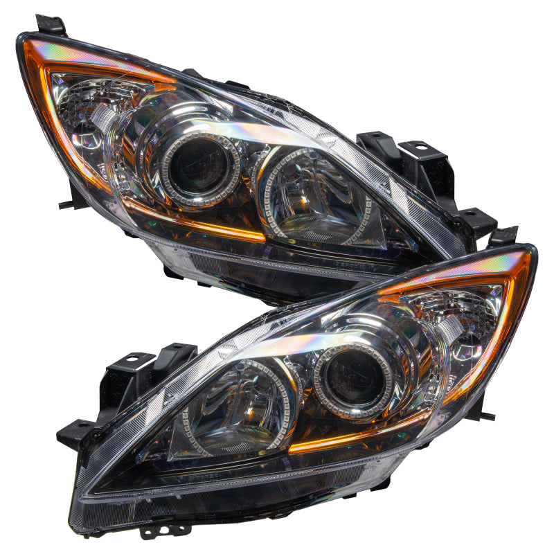 Oracle 10-13 Mazda 3 SMD HL - Halogen - ColorSHIFT w/o Controller SEE WARRANTY - 7100-334