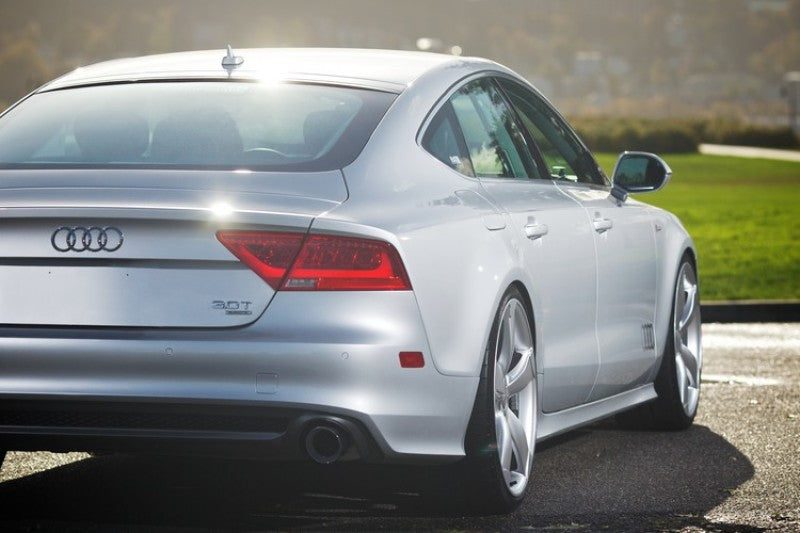 AWE Tuning Audi C7 A7 3.0T Touring Edition Exhaust - Dual Outlet Chrome Silver Tips - 3015-32070