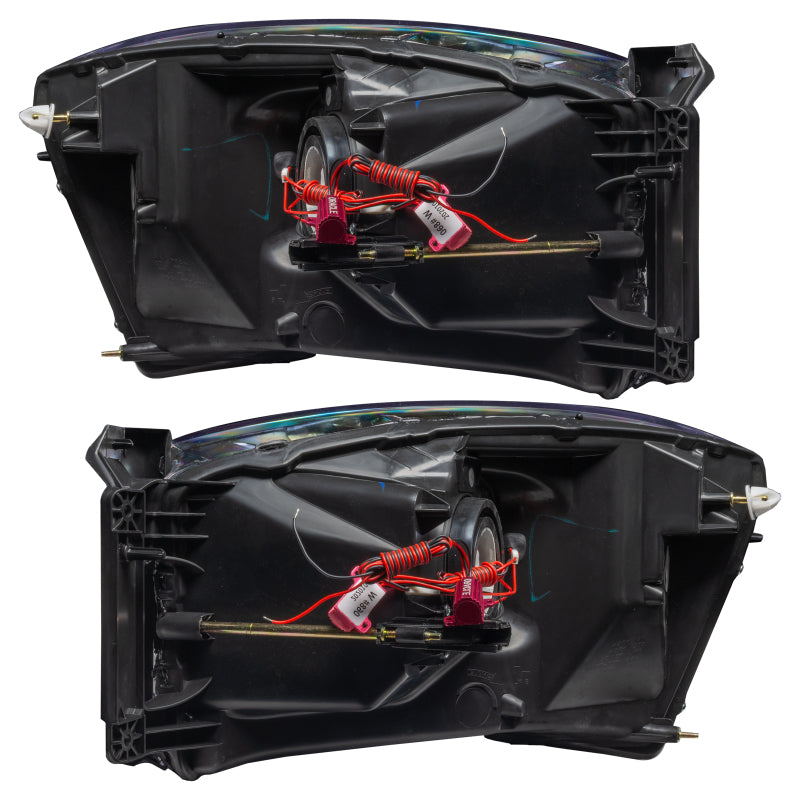 Oracle 07-08 Dodge Ram SMD HL - Black - ColorSHIFT w/ BC1 Controller SEE WARRANTY - 8187-335