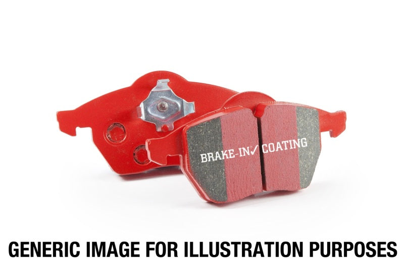 EBC 2020+ Audi A4 B9 2.0T Redstuff Rear Brake Pads - DP32435C for 2020-2025 Audi S5 - front view