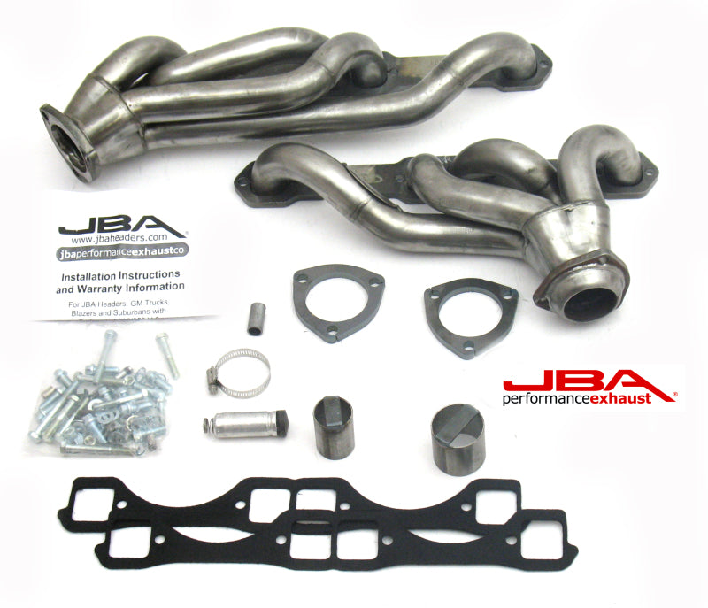 JBA 65-86 GM Truck 265-400 Carbureted w/A.I.R. 1-5/8in Primary Raw 409SS Cat4Ward Header - 1830S-6